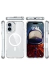 iPhone 17 Kılıf NVTH M-safe Şarj Özellikli T-Max M-safe Kapak - Şeffaf