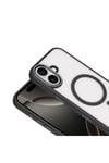 iPhone 17 Kılıf Wireless Şarj Özellikli NVTH Krom M-safe Silikon Kapak - Desert Gold