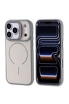 iPhone 17 Pro Kılıf M-safe Şarj Özellikli Kamera Standlı NVTH Notron Kapak - Siyah