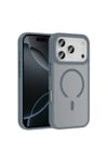 iPhone 17 Pro Kılıf M-safe Şarj Özellikli Mat Arka Yüzey NVTH Sio Kapak - Turuncu