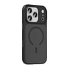 iPhone 17 Pro Kılıf Mat Arka Yüzey Wireless Şarj Özellikli NVTH Flet M-safe Kapak - Desert Titanyum
