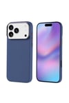 iPhone 17 Pro Max Kılıf M-safe Şarj Özellikli Karbon Fiber Görünümlü NVTH Nekst Kapak - Bej