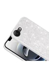 iPhone 17E Kılıf Parlak Taşlı Tasarım NVTH Pırlanta Kapak - Pembe