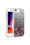 iPhone 7 Kılıf Desenli NVTH Silver Sert Kapak - You