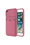 iPhone 7 Kılıf NVTH Kartix Kapak - Koyu Mor