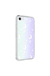 iPhone 7 Kılıf NVTH M-Blue Desenli Kapak - Moon No4