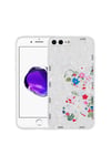 iPhone 7 Plus Kılıf Desenli Sert Silikon NVTH Mumila Kapak - White Bear