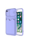 iPhone 8 Kılıf NVTH Kartix Kapak - Lila