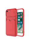 iPhone 8 Kılıf NVTH Kartix Kapak - Lila