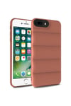 iPhone 8 Plus Kılıf NVTH Kasis Kapak - Kahverengi