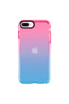 iPhone 8 Plus Kılıf NVTH Renkli Punto Kapak - Pembe-Mavi