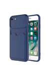 iPhone SE 2022 Uyumlu NVTH Kartix Kılıf-Lacivert