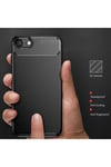 iPhone SE 2022 Uyumlu NVTH Negro Silikon Kılıf-Kahverengi