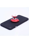 iPhone SE 2022 Uyumlu NVTH Time Magnet Silikon-Siyah