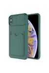 iPhone X Kılıf NVTH Kartix Kapak - Kırmızı