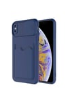 iPhone XS 5.8 Kılıf NVTH Kartix Kapak - Kırmızı