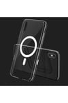 iPhone XS Max 6.5 Kılıf NVTH Tacsafe Wireless Kapak - Renksiz