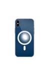 iPhone XS Max 6.5 Kılıf NVTH Tacsafe Wireless Kapak - Renksiz