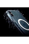 iPhone XS Max 6.5 Kılıf NVTH Tacsafe Wireless Kapak - Renksiz