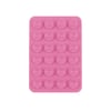 Kare Öpücüklü 03 NVTH Çift Taraflı Silikon Tutucu 5,50cm x 8cm - Saks Mavi