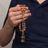 Metal Püsküllü Zeytin Ağacı Tesbih