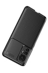 Mi 12 Pro Kılıf NVTH Negro Silikon Kapak - Siyah