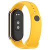 Mi Band 8 Serisi Klasik Kordon Silikon Strap Kayış-Kum Pembe