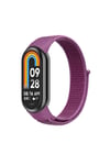 Mi Band 9 NVTH KRD-03 Hasır Kordon-Mor