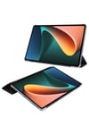 Mi Pad 5 NVTH Smart Cover Standlı 1-1 Kılıf - Siyah