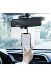 NVTH LG-01 Dikiz Aynası Telefon Tutucu-Siyah