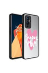 One Plus 9 Kılıf Aynalı Desenli Kamera Korumalı Parlak NVTH Mirror Kapak - Süper Anne