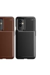 One Plus 9 Kılıf NVTH Negro Silikon Kapak - Kahverengi