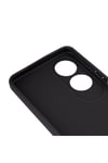 Oppo A60 Uyumlu Kılıf NVTH Biye Silikon-Siyah