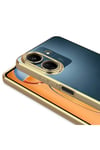 Poco C65 Kılıf Kamera Korumalı Logo Gösteren NVTH Omega Kapak-Derin Mor