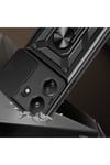 Poco C65 Kılıf Magnetik Standlı Kamera Korumalı NVTH Sürgülü Vega Kapak - Siyah