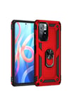 Poco M4 Pro 5G Kılıf NVTH Vega Kapak - Kırmızı