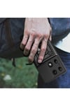 Poco M6 Pro 4G Kılıf Magnetik Standlı Kamera Korumalı NVTH Sürgülü Vega Kapak - Mavi
