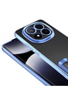 Poco X7 Kılıf Kamera Korumalı Logo Gösteren NVTH Omega Kapak - Sierra Mavi