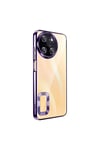 Realme 11 4G Kılıf Kamera Korumalı Logo Gösteren NVTH Omega Kapak - Gold