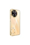 Realme 11 4G Kılıf Kamera Korumalı Logo Gösteren NVTH Omega Kapak - Gold
