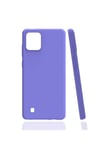 Realme C11 2021 Kılıf NVTH Biye Silikon - Lila