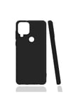 Realme C15 Kılıf NVTH Biye Silikon - Siyah