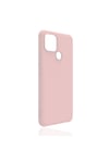 Realme C25Y Kılıf NVTH Biye Silikon - Pembe Açık