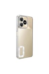 Realme C53 Kılıf Kamera Korumalı Logo Gösteren NVTH Omega Kapak - Lila