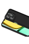 Realme C61 Kılıf Kamera Korumalı NVTH Ananas Kapak - Siyah