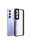 Realme C65 4G Kılıf NVTH Hux Kapak - Siyah