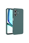 Realme Note 60 Kılıf NVTH Mara Lansman Kapak - Koyu Yeşil