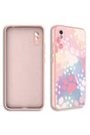 Redmi 9A Kılıf Kamera Korumalı Desenli Sert Silikon NVTH Epoksi Kapak - NO3