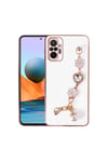Redmi Note 10 Pro Kılıf El Tutamaçlı Kamera Korumalı NVTH Taka Silikon Kapak - Siyah
