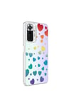 Redmi Note 10 Pro Kılıf NVTH M-Blue Desenli Kapak - Heart No3